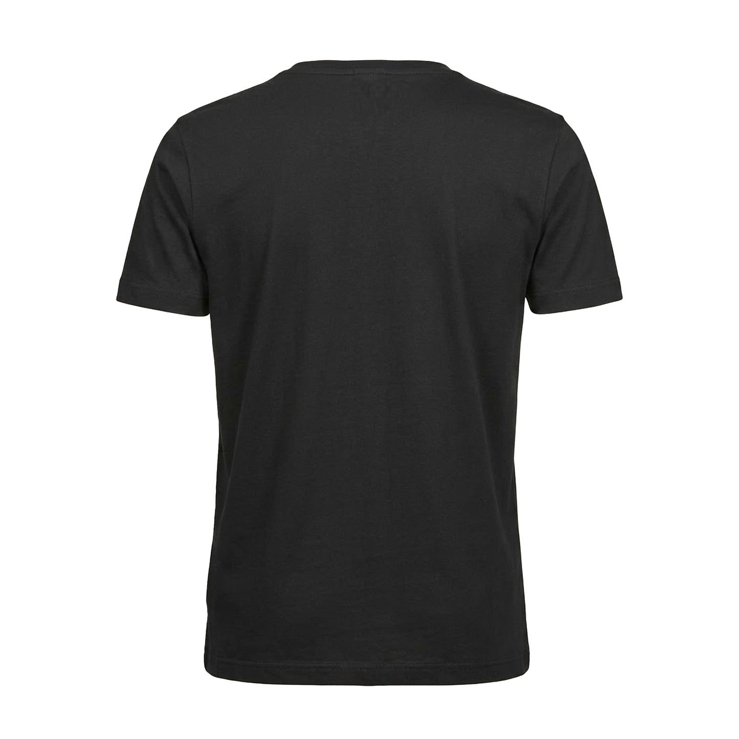 Black - Back - Tee Jay Mens Soft Touch V Neck Fashion T-Shirt