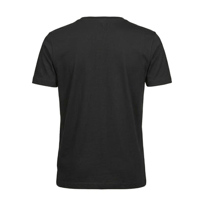 Black - Back - Tee Jay Mens Soft Touch V Neck Fashion T-Shirt