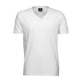 White - Front - Tee Jay Mens Soft Touch V Neck Fashion T-Shirt