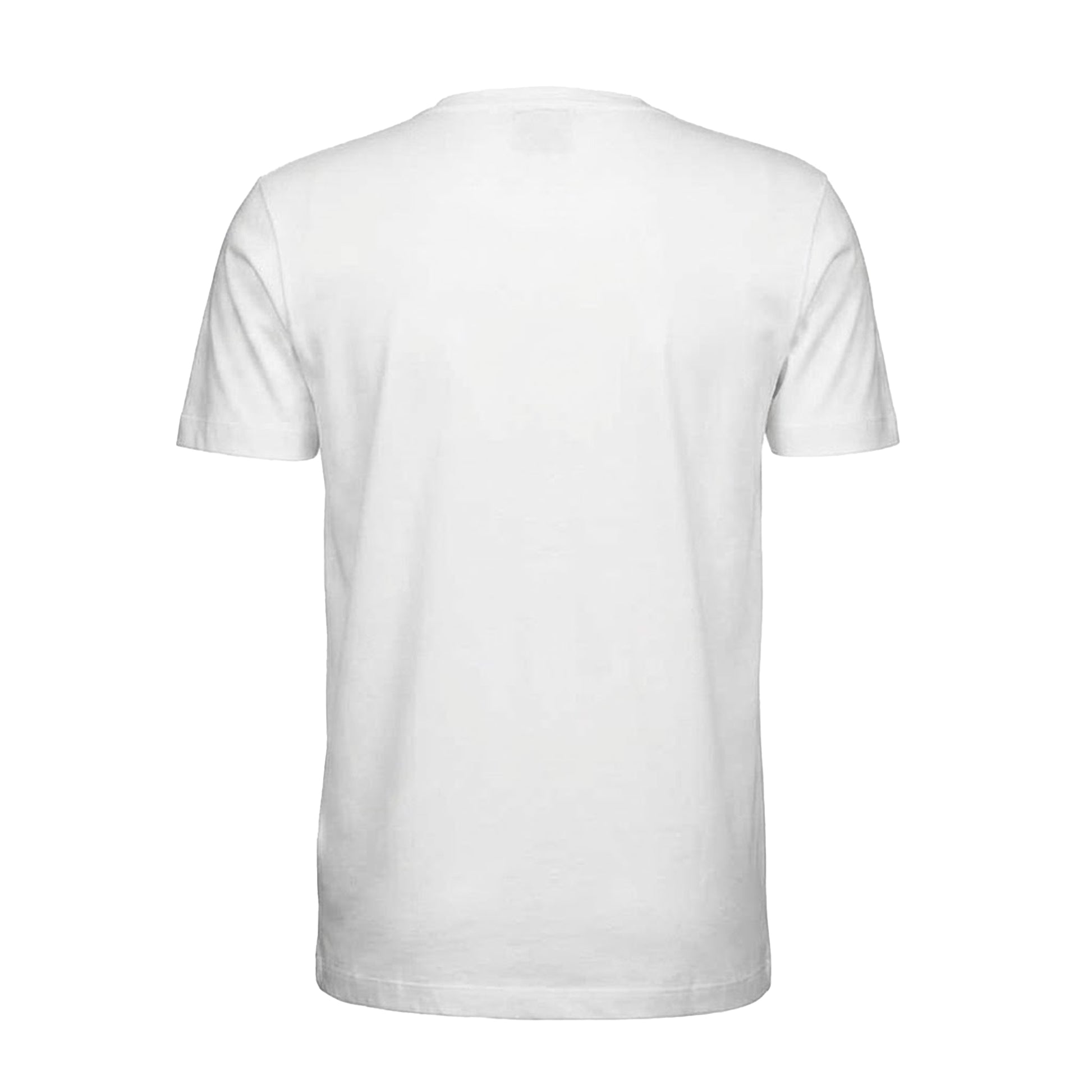 White - Back - Tee Jay Mens Soft Touch V Neck Fashion T-Shirt
