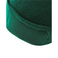 Bottle Green - Back - Beechfield Unisex Adult Original Patch Beanie