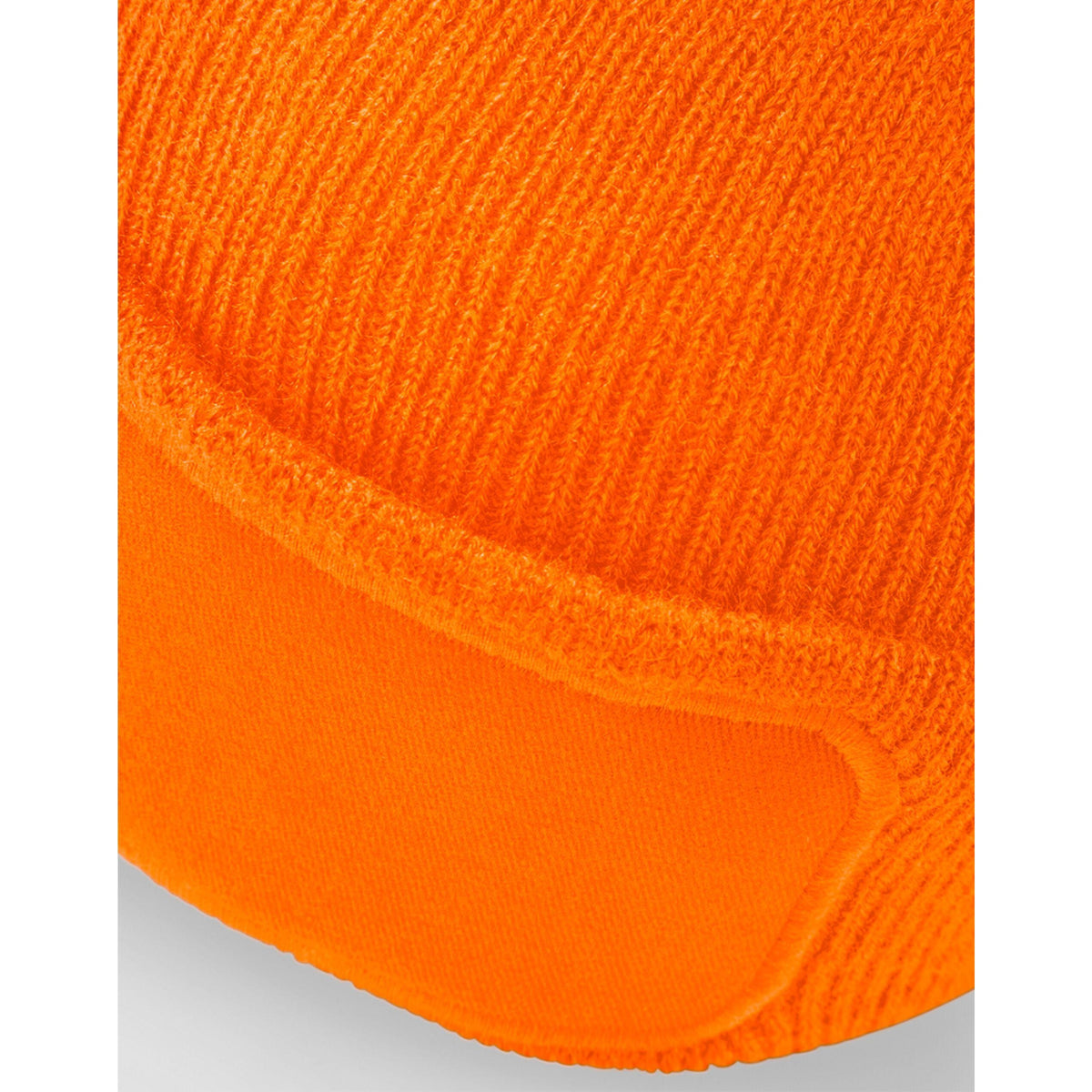 Orange - Lifestyle - Beechfield Unisex Adult Original Patch Beanie