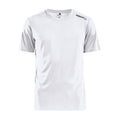 White - Front - Craft Mens Rush Short-Sleeved T-Shirt