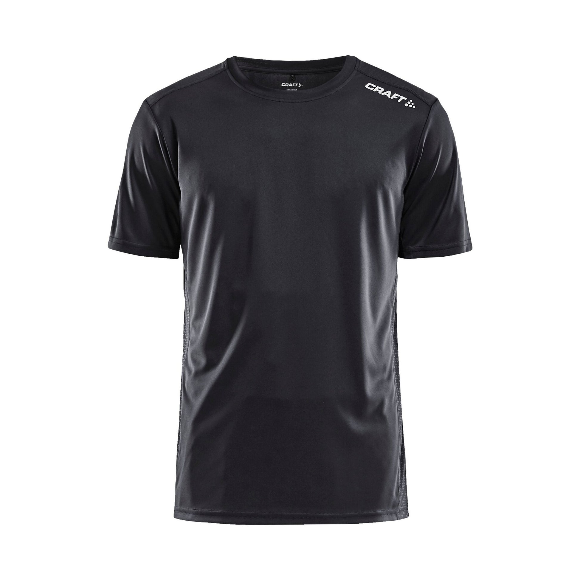 Black - Front - Craft Mens Rush Short-Sleeved T-Shirt