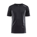 Black - Front - Craft Mens Rush Short-Sleeved T-Shirt