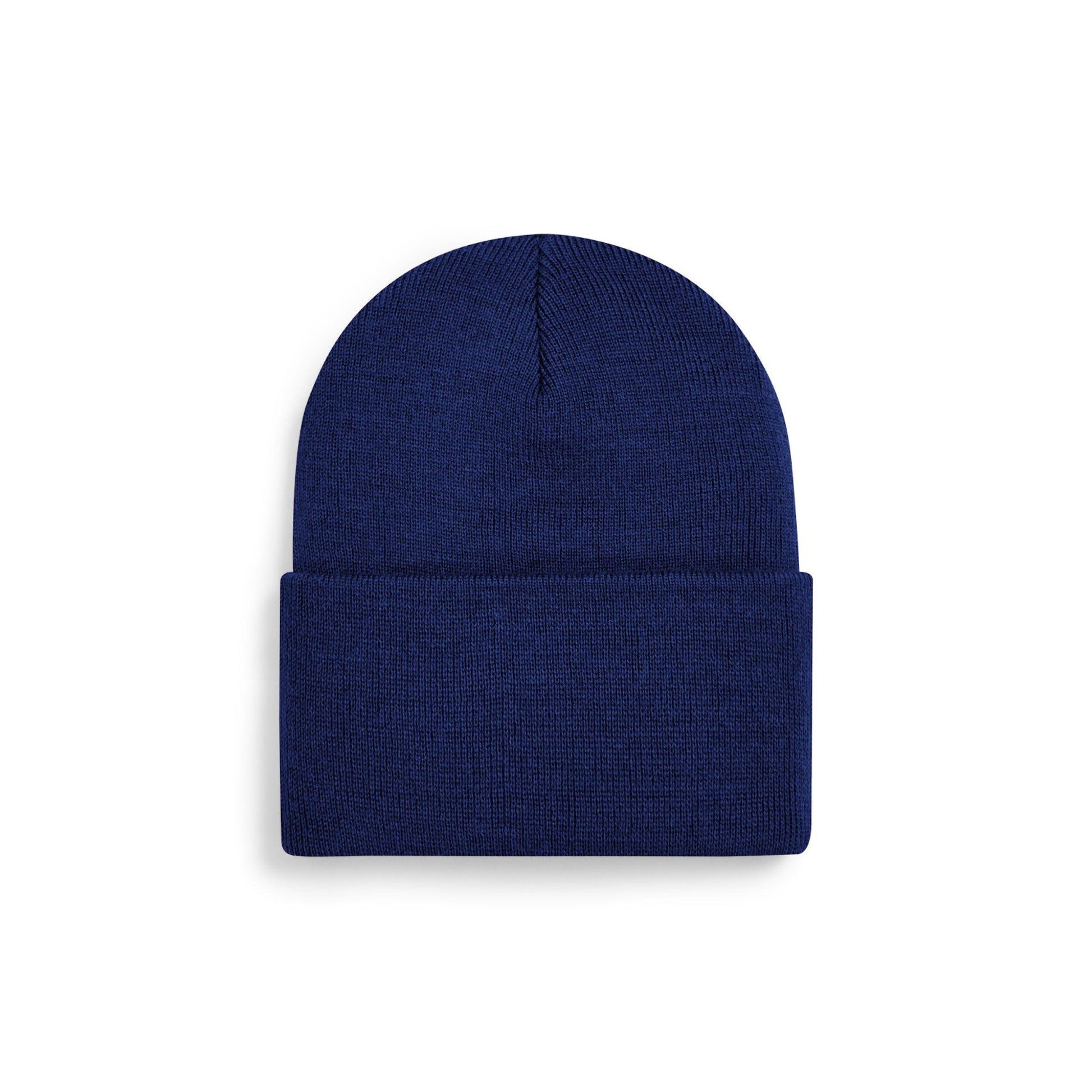Oxford Navy - Side - Beechfield Unisex Adult Original Deep Cuffed Beanie