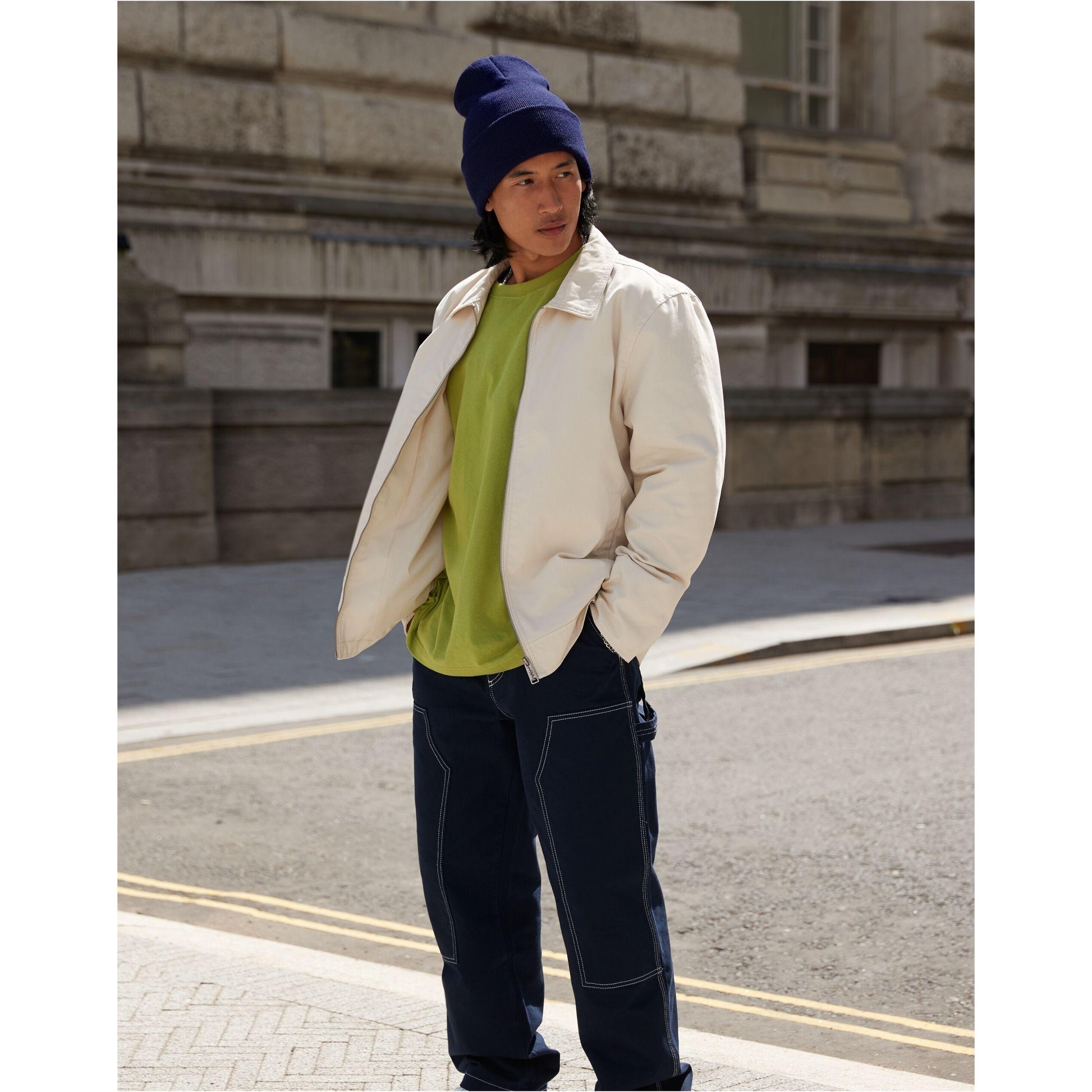 Oxford Navy - Lifestyle - Beechfield Unisex Adult Original Deep Cuffed Beanie