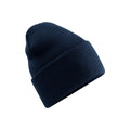 French Navy - Front - Beechfield Unisex Adult Original Deep Cuffed Beanie