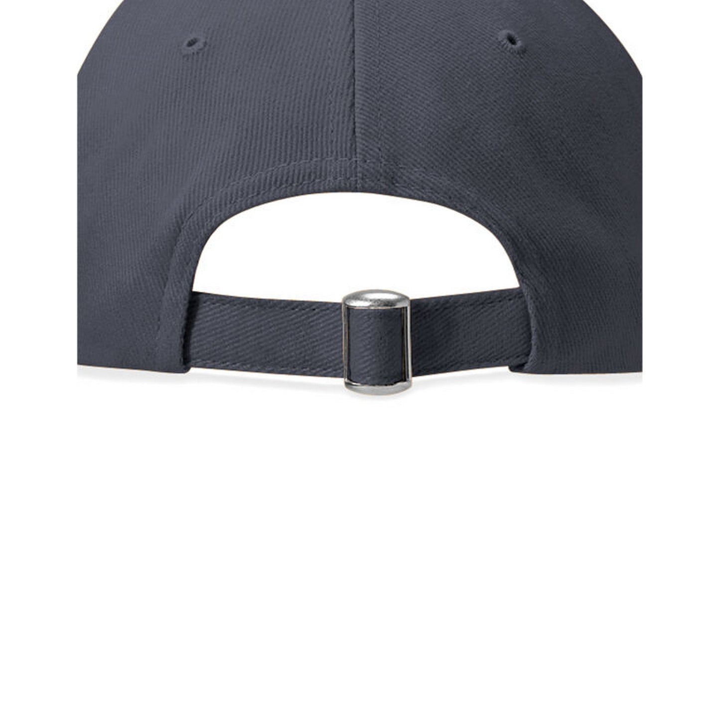 Graphite - Back - Beechfield Unisex Adult Pro-Style Heavy Brushed Cotton Baseball Cap