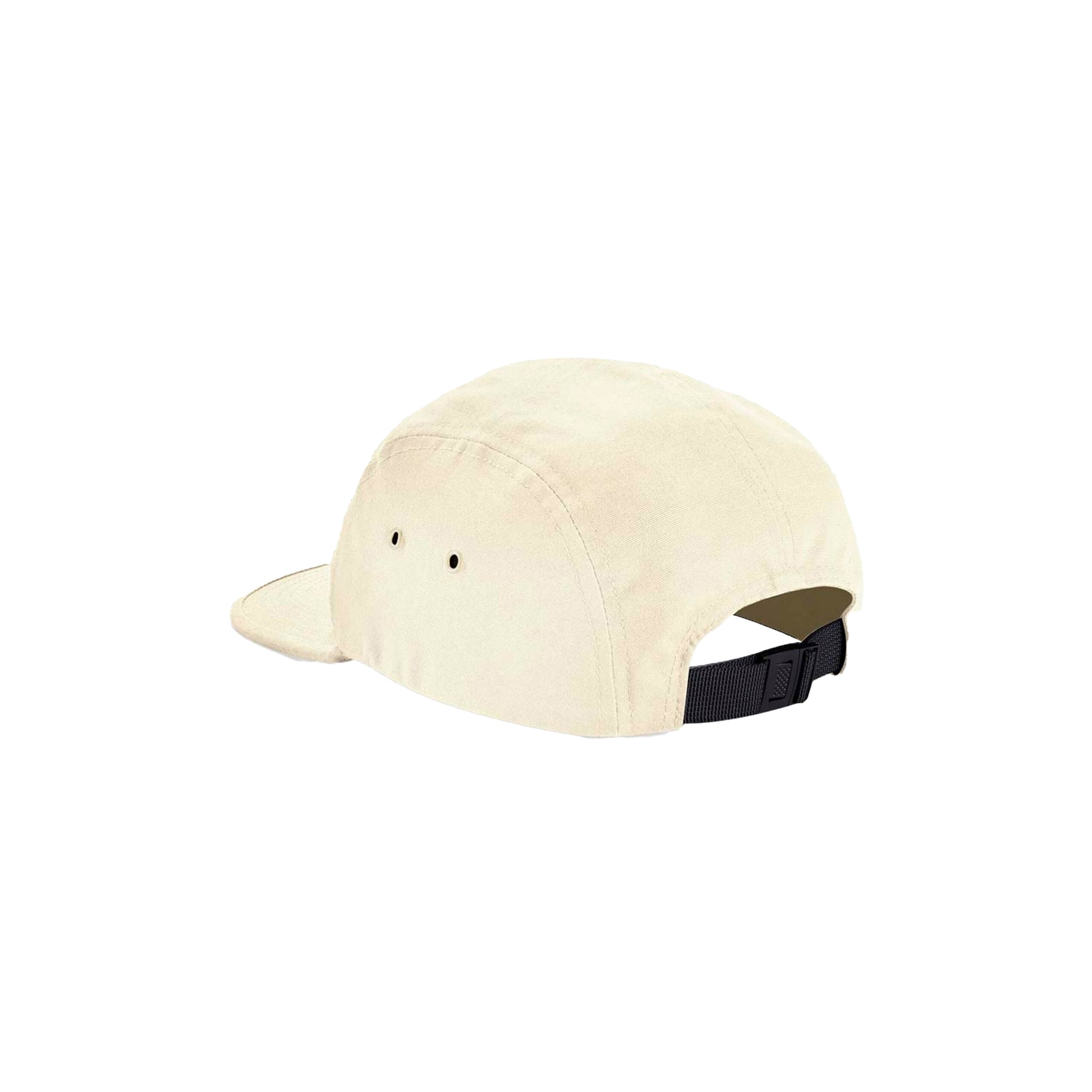Sand - Back - Beechfield Unisex Adult Organic Cotton 5 Panel Baseball Cap