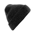 Black - Front - Beechfield Unisex Adult Reflective Beanie