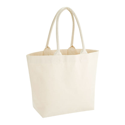 Natural - Front - Westford Mill Cotton Fairtrade Deck Bag