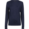 Navy - Front - Tee Jays Womens-Ladies Crew Neck Sweatshirt