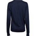 Navy - Back - Tee Jays Womens-Ladies Crew Neck Sweatshirt