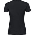 Black - Back - Tee Jays Womens-Ladies Luxury T-Shirt
