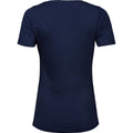 Navy - Back - Tee Jays Womens-Ladies Stretch T-Shirt