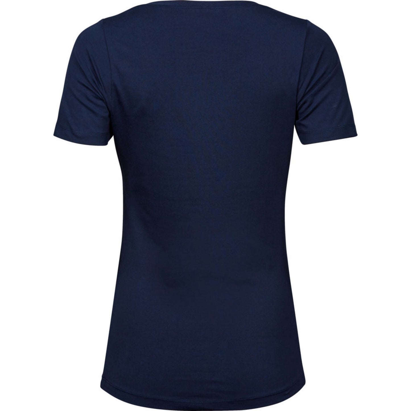 Navy - Back - Tee Jays Womens-Ladies Stretch T-Shirt