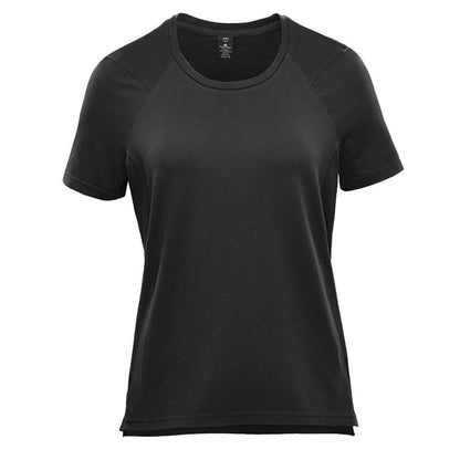 Black - Front - Stormtech Womens-Ladies Tundra Short-Sleeved T-Shirt