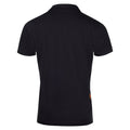 Black - Back - Jobman Mens Plain Polo Shirt