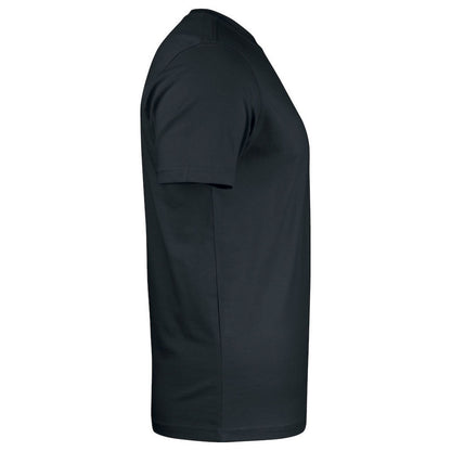 Black - Side - Jobman Mens Jersey T-Shirt