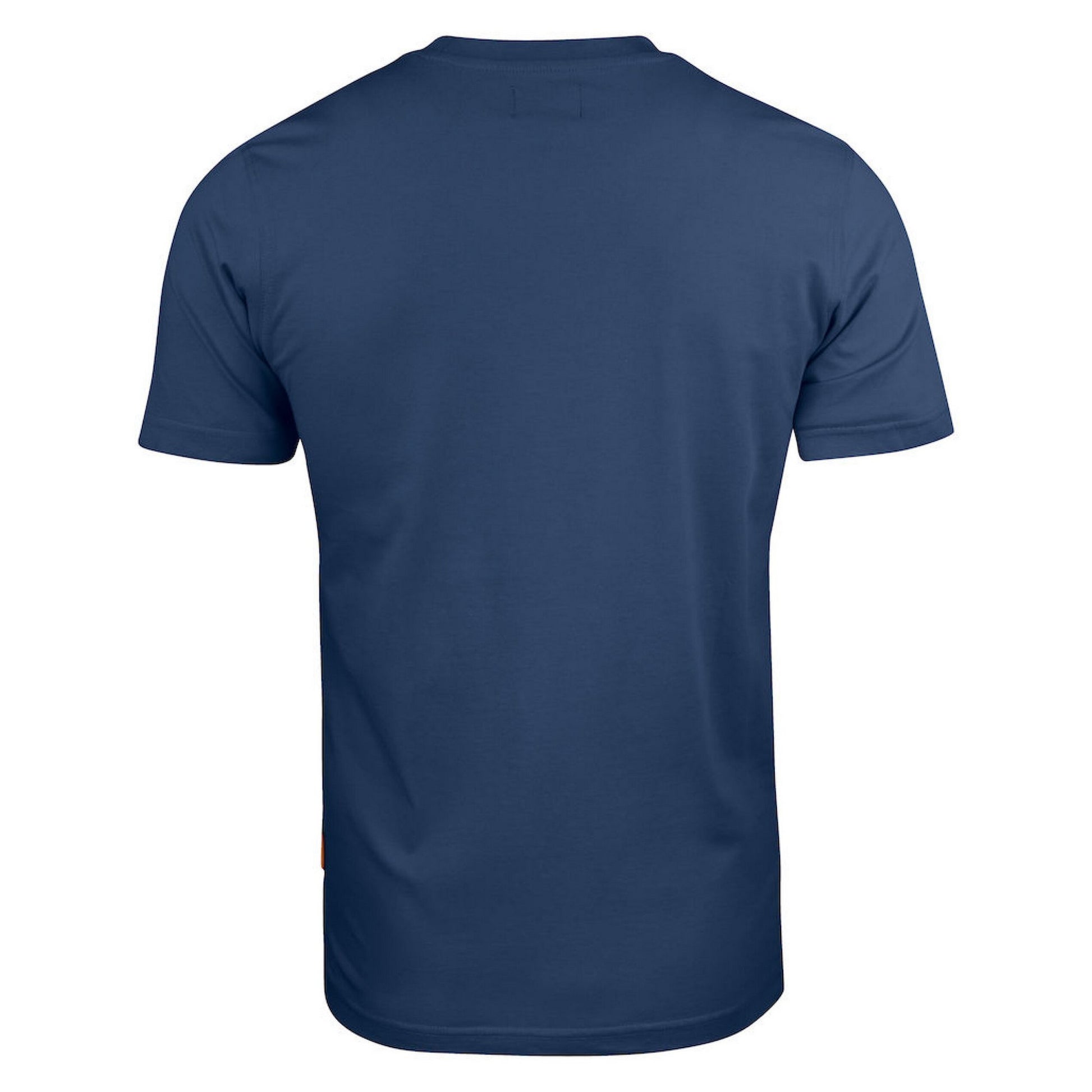 Navy - Back - Jobman Mens Jersey T-Shirt