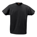 Black - Front - Jobman Mens Jersey T-Shirt