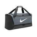 Iron Grey-Black-White - Lifestyle - Nike Brasilia Swoosh Training 60L Duffle Bag