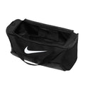 Black-White - Side - Nike Brasilia Swoosh Training 60L Duffle Bag