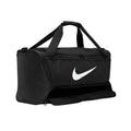 Black-White - Lifestyle - Nike Brasilia Swoosh Training 60L Duffle Bag