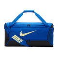 Hyper Royal-Black-Citron Tint - Front - Nike Brasilia Swoosh Training 60L Duffle Bag