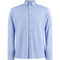 Light Heather Blue - Front - Kustom Kit Mens Superwash 60°C Tailored Long-Sleeved Shirt