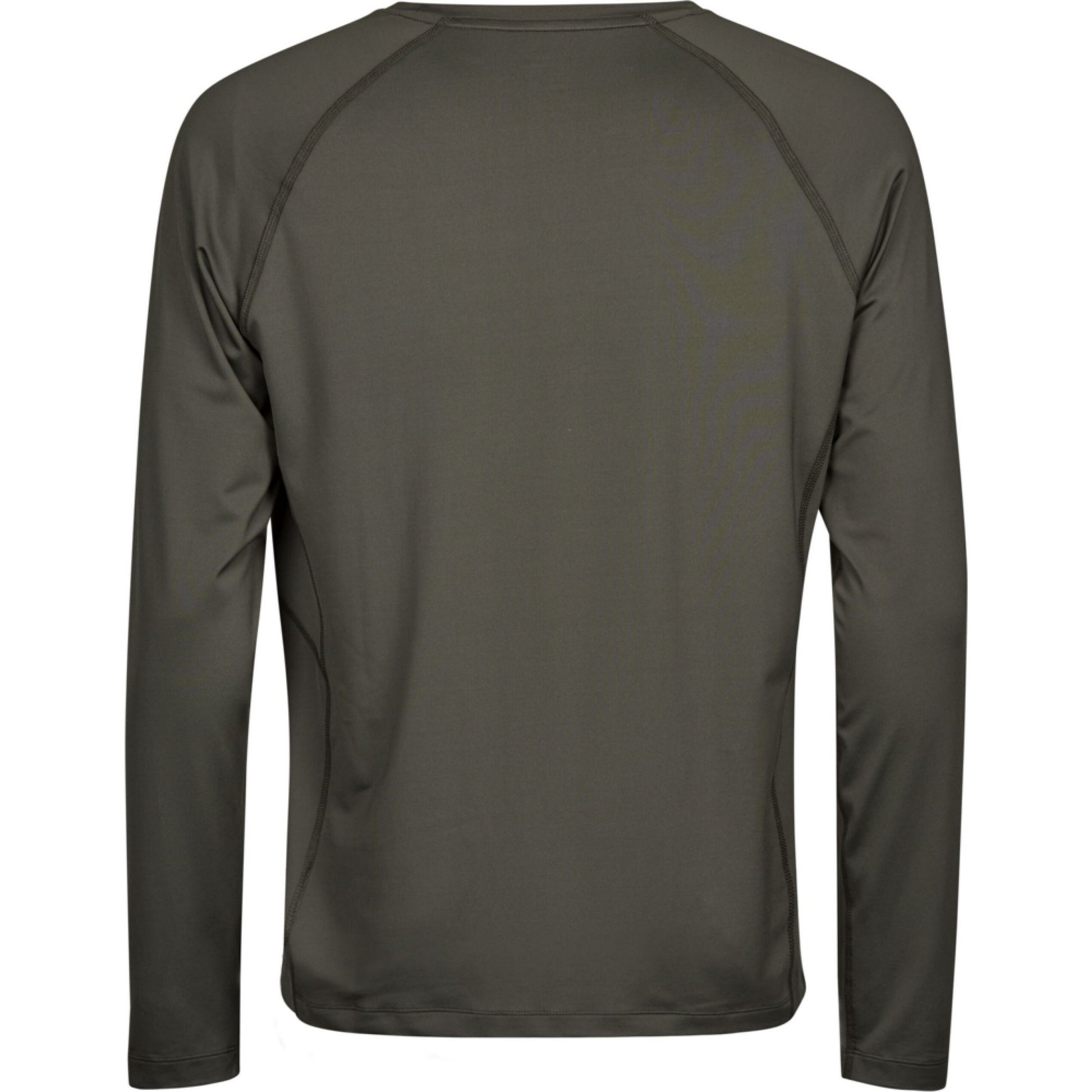 Deep Green - Back - Tee Jays Mens CoolDry Long-Sleeved Crop T-Shirt