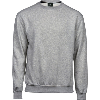 Heather Grey - Front - Tee Jays Mens Heavyweight Sweatshirt