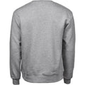 Heather Grey - Back - Tee Jays Mens Heavyweight Sweatshirt