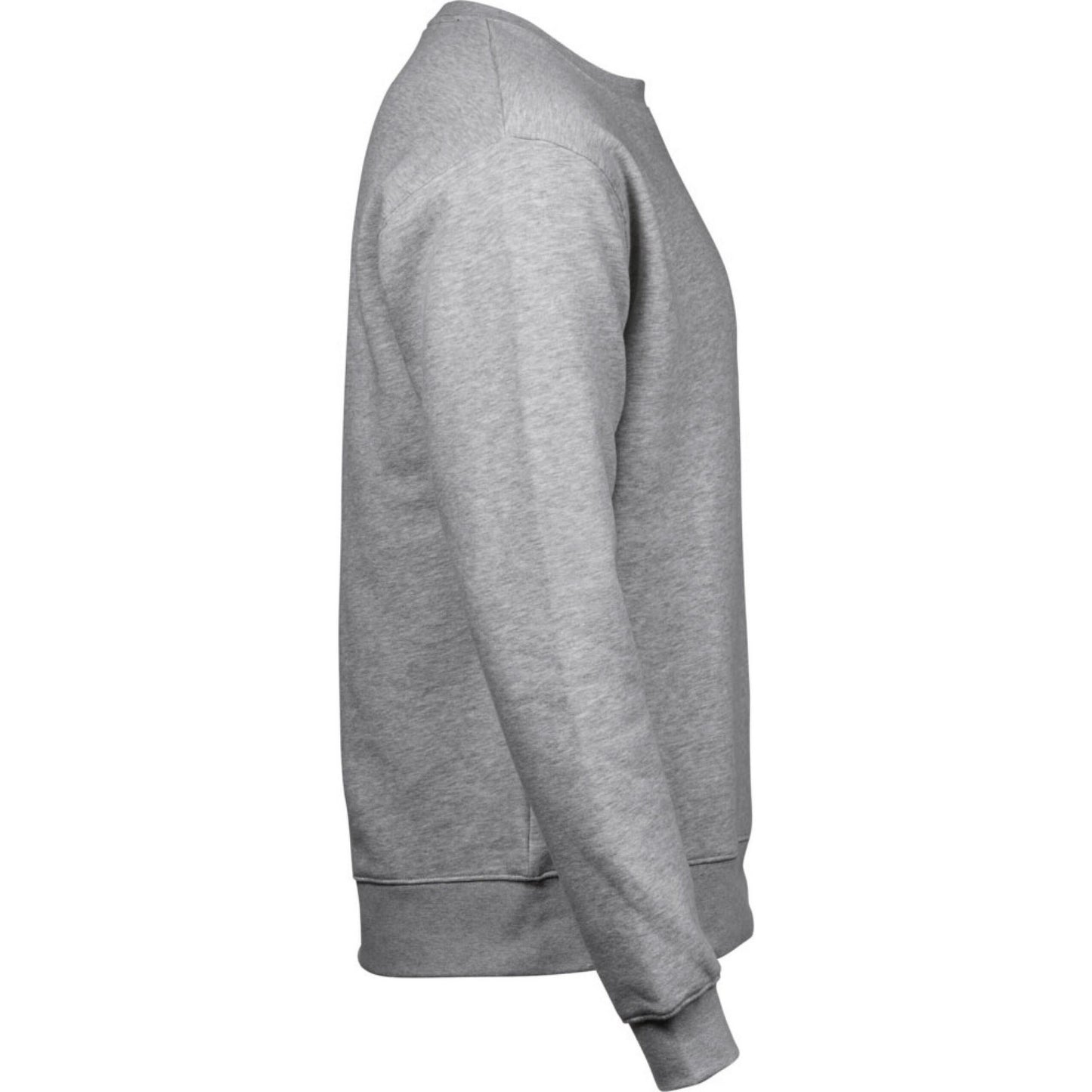 Heather Grey - Side - Tee Jays Mens Heavyweight Sweatshirt