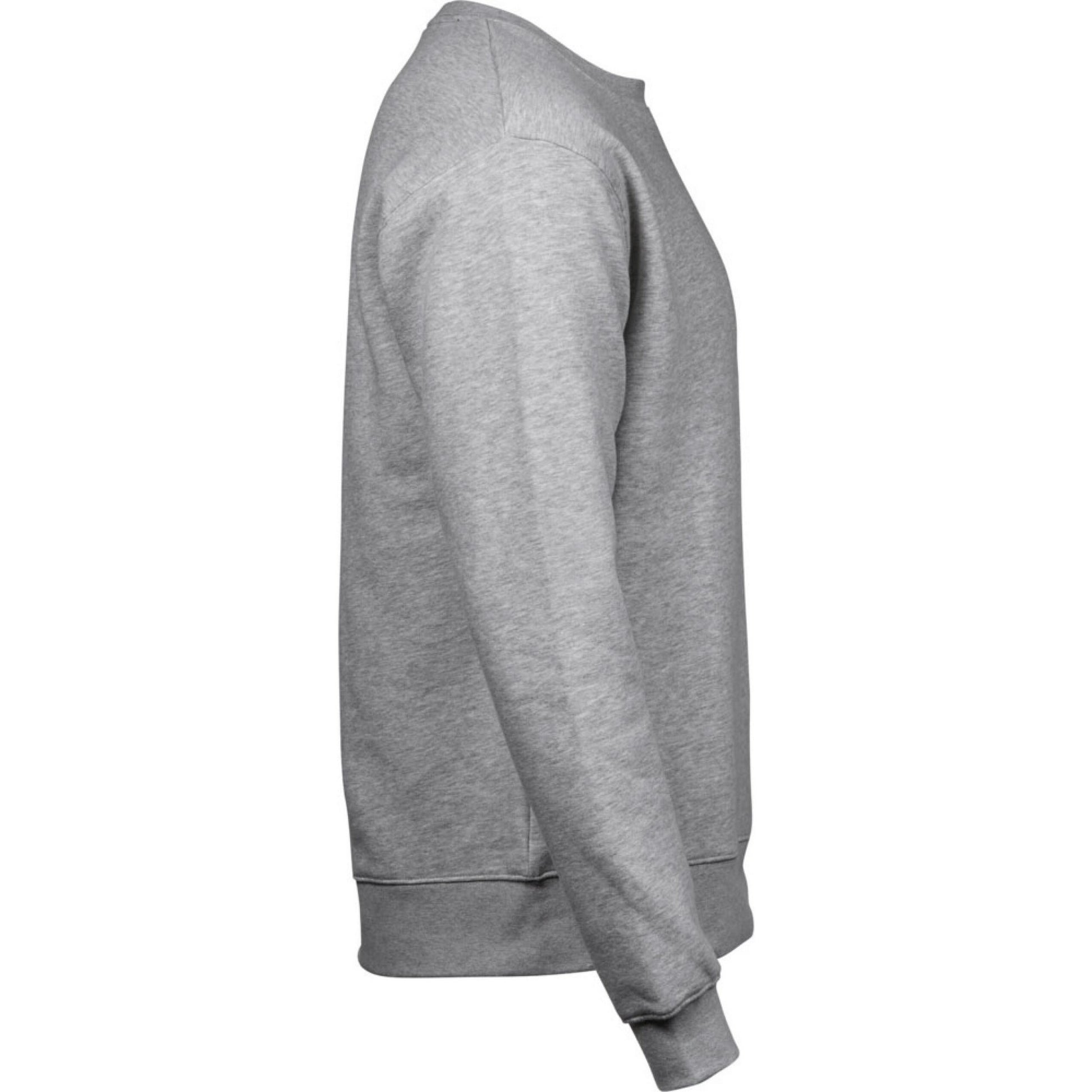 Heather Grey - Side - Tee Jays Mens Heavyweight Sweatshirt