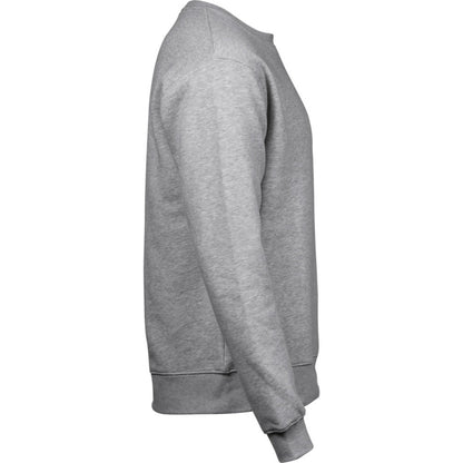 Heather Grey - Side - Tee Jays Mens Heavyweight Sweatshirt