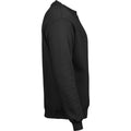 Black - Side - Tee Jays Mens Heavyweight Sweatshirt