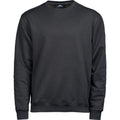 Dark Grey - Front - Tee Jays Mens Heavyweight Sweatshirt