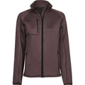 Grape - Front - Tee Jays Womens-Ladies Stretch Fleece Jacket