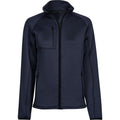 Navy - Front - Tee Jays Womens-Ladies Stretch Fleece Jacket