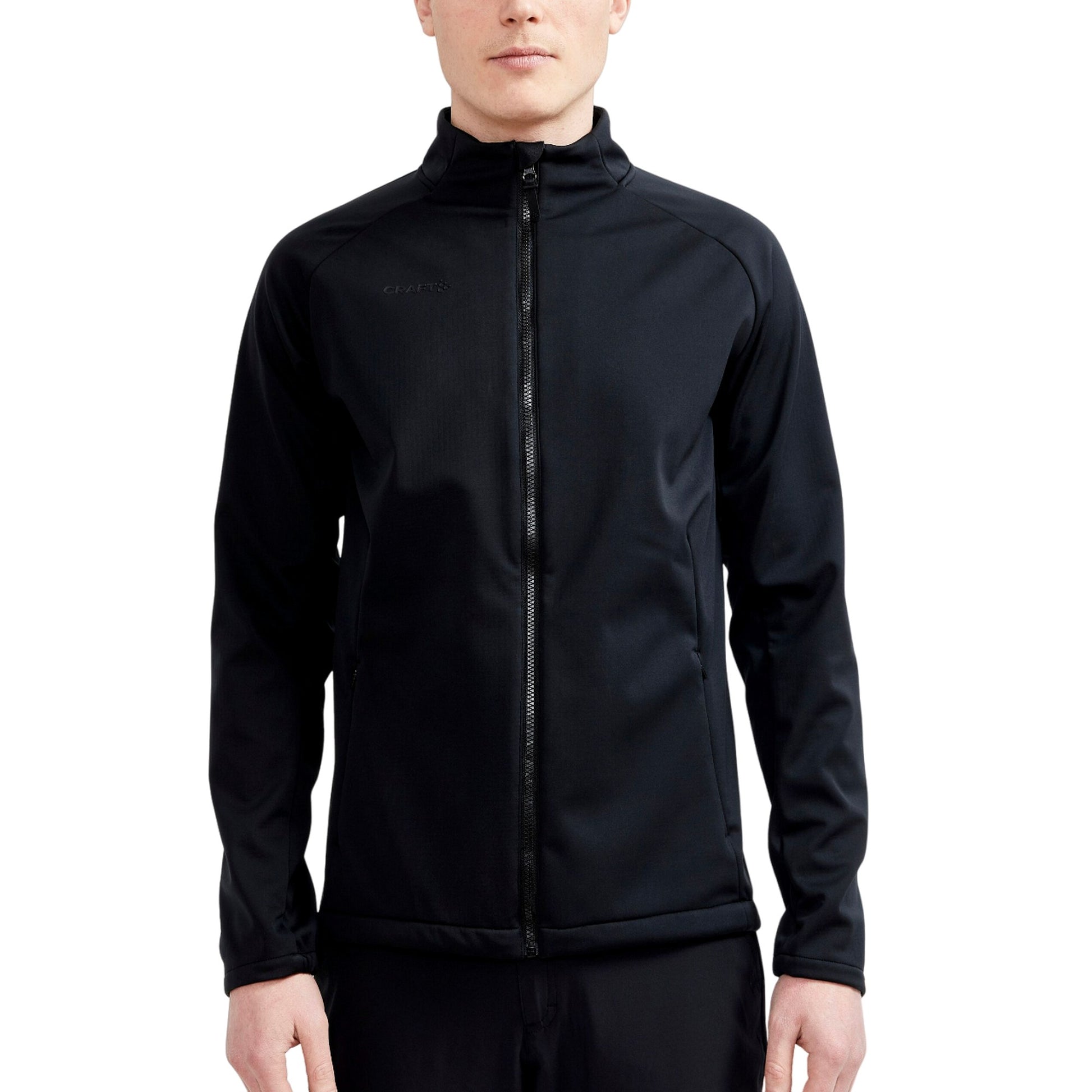 Black - Pack Shot - Craft Mens Core Explore Soft Shell Jacket