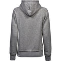 Heather Grey - Back - Tee Jays Womens-Ladies Hooded Sweatshirt