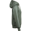 Leaf Green - Side - Tee Jays Womens-Ladies Hooded Sweatshirt