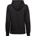 Black - Back - Tee Jays Womens-Ladies Hooded Sweatshirt
