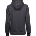 Dark Grey - Back - Tee Jays Womens-Ladies Hooded Sweatshirt