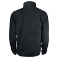 Black - Back - Jobman Mens Fleece Jacket