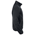Black - Side - Jobman Mens Fleece Jacket