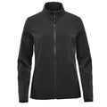 Black - Front - Stormtech Womens-Ladies Narvik Soft Shell Jacket