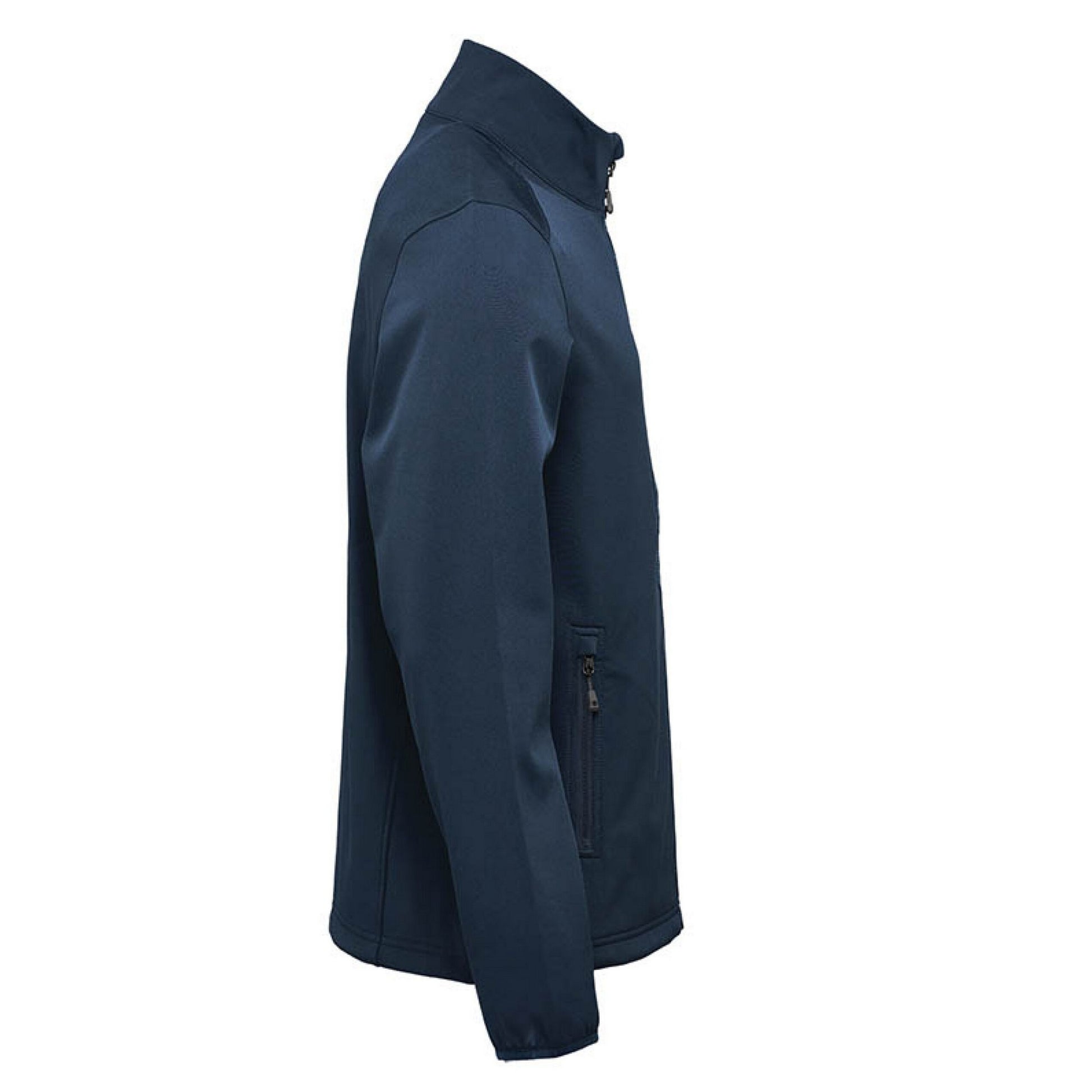 Navy - Side - Stormtech Mens Narvik Soft Shell Jacket